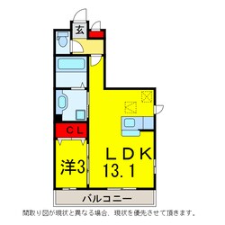 桜木駅 徒歩16分 3階の物件間取画像